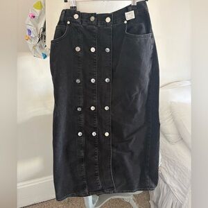 Sandro midi skirt